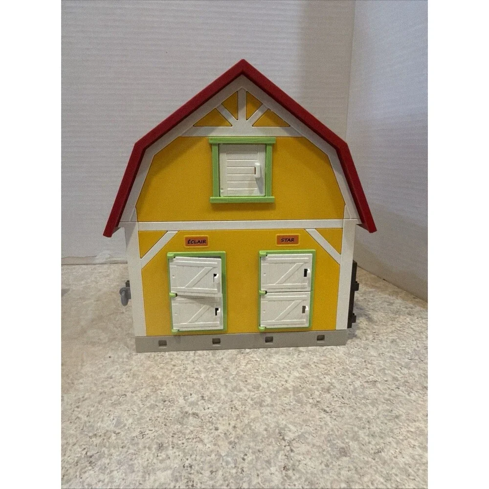Playmobil Horse Stable Barn Vet Clinic Parts Lot Incomplete Mixed Pieces